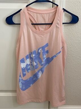 Nike Light Pink Tee with Subtle White Logo